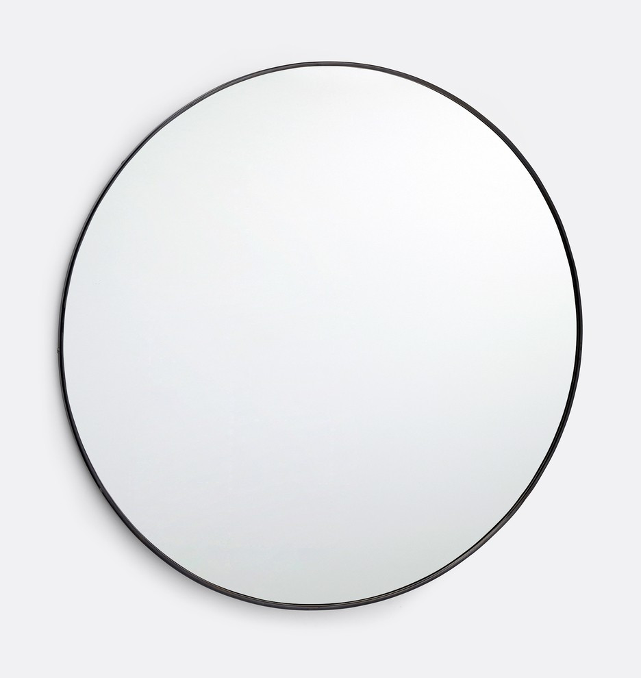 Round Metal Framed Mirror | Rejuvenation