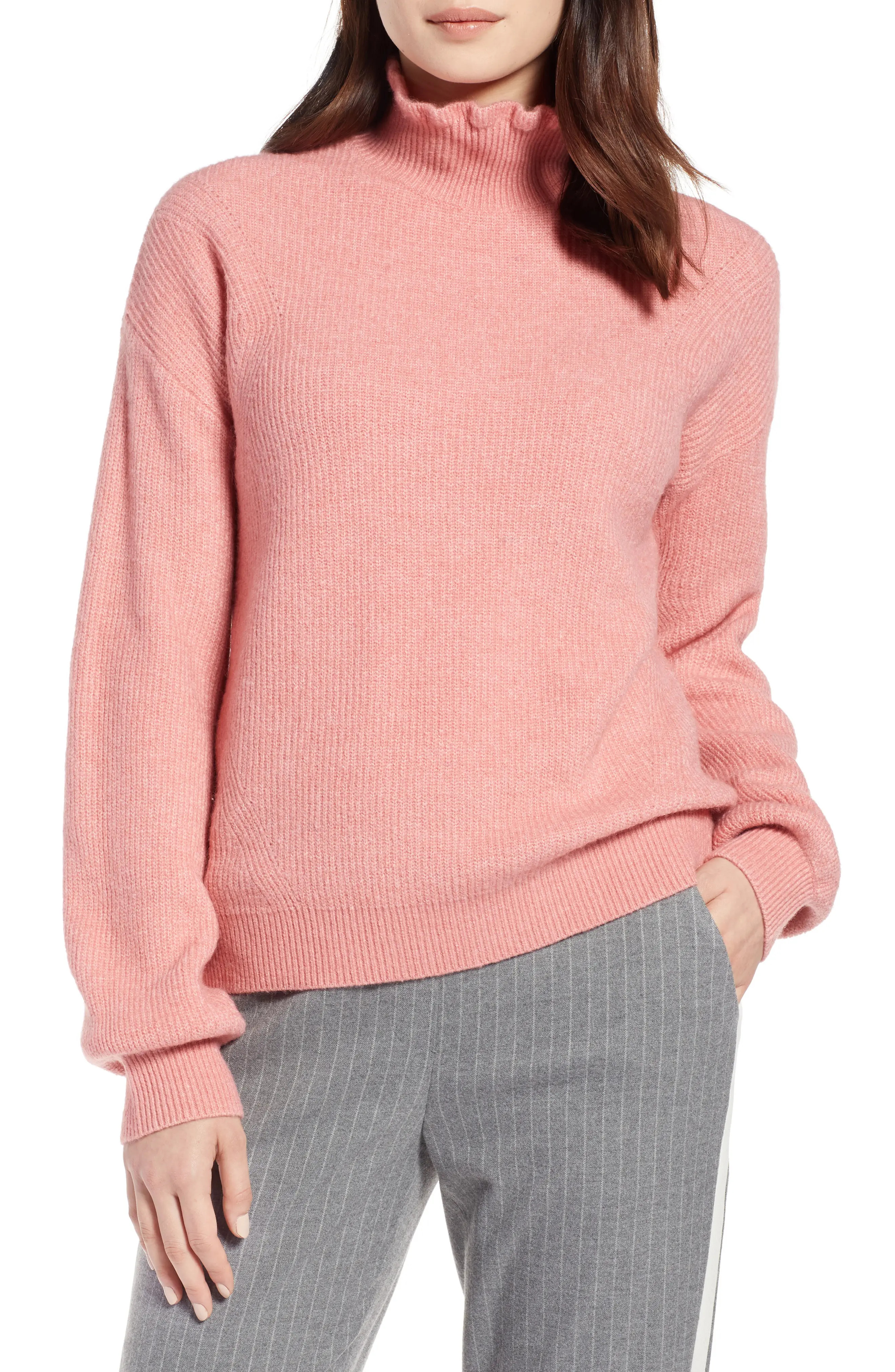 Ruffle Neck Sweater | Nordstrom