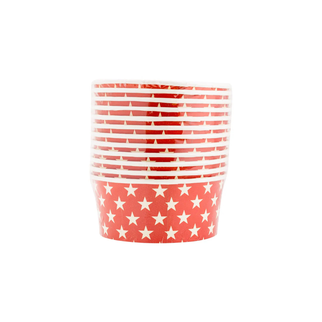 Red Star Paper Treat Bowls | Ellie and Piper
