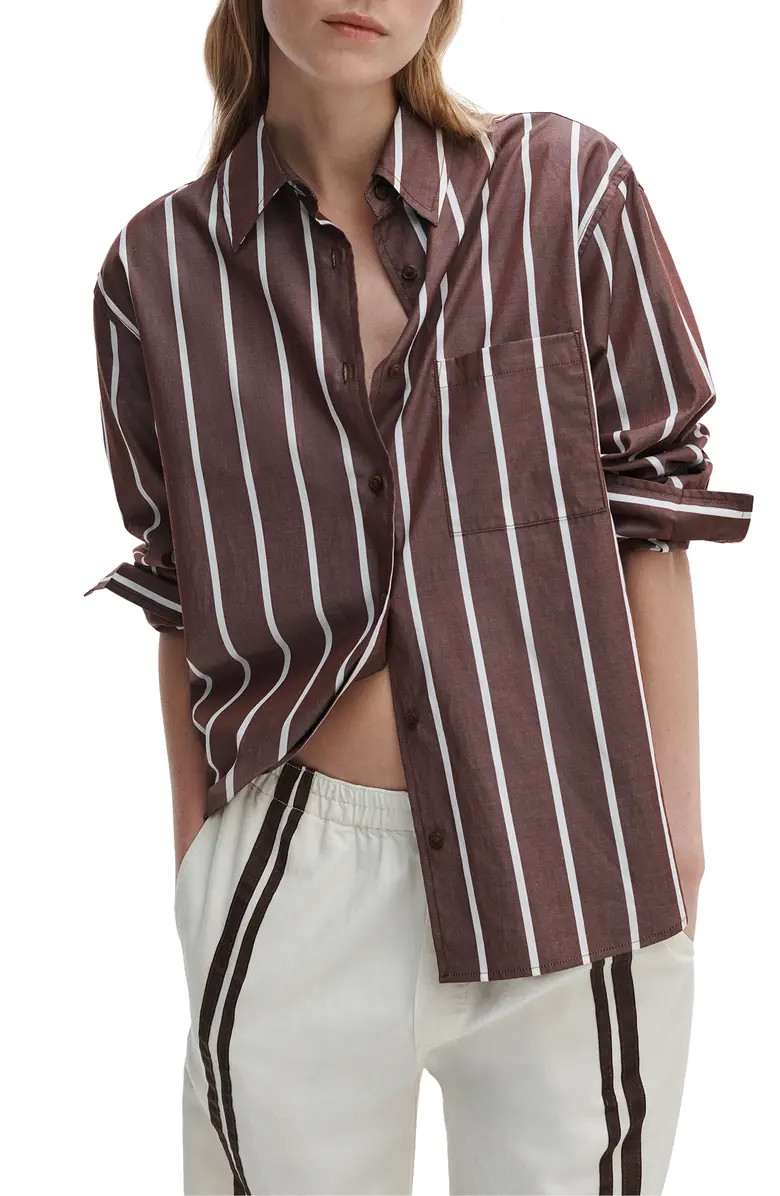 Connie Stripe Button-Up Shirt | Nordstrom