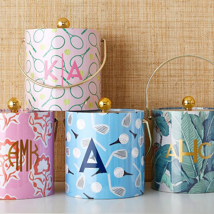 Mark and Graham x Clairebella Patterned Ice Bucket | Mark and Graham