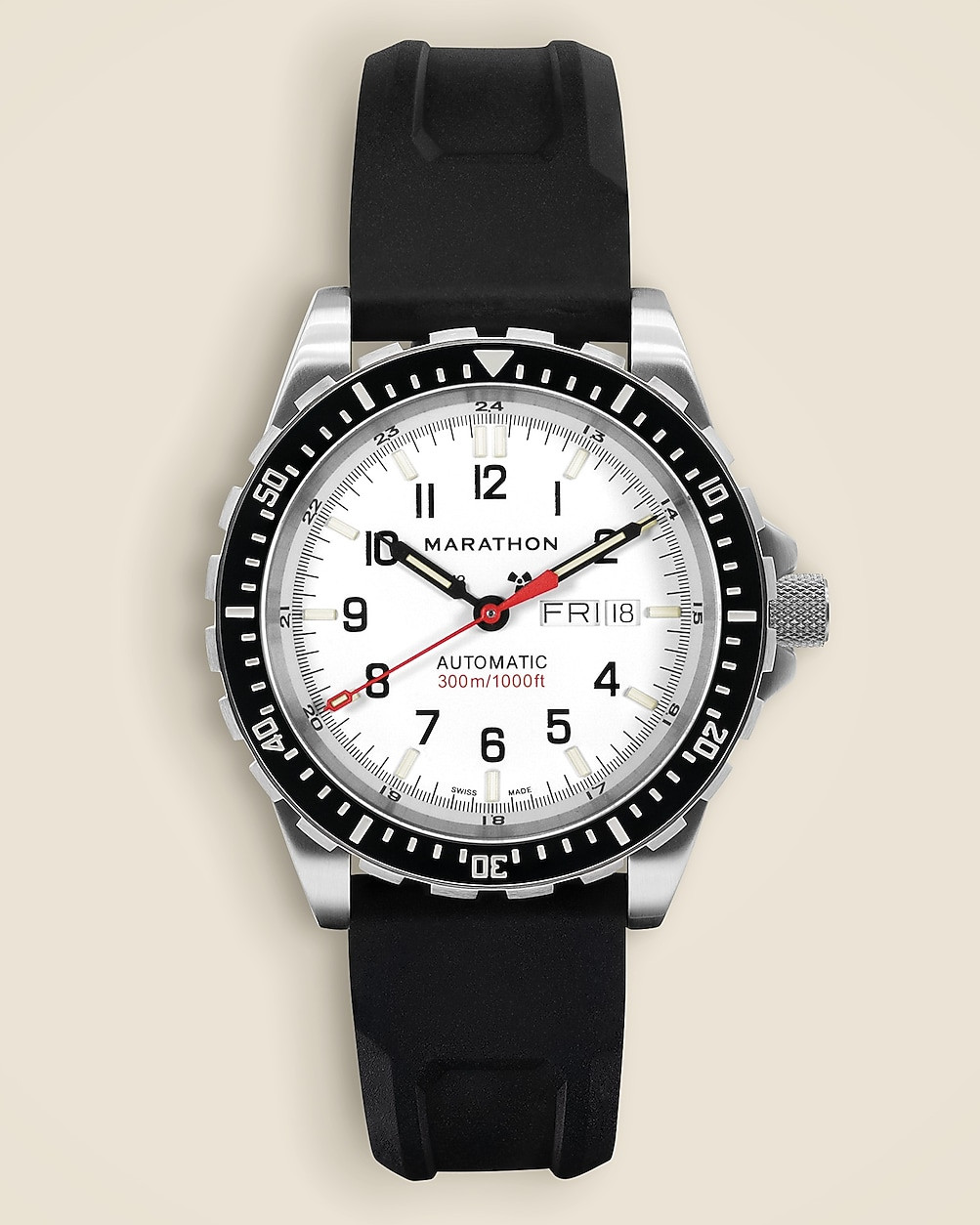 Marathon Watch Company™ Arctic-Edition Jumbo Day/Date Automatic | J. Crew US