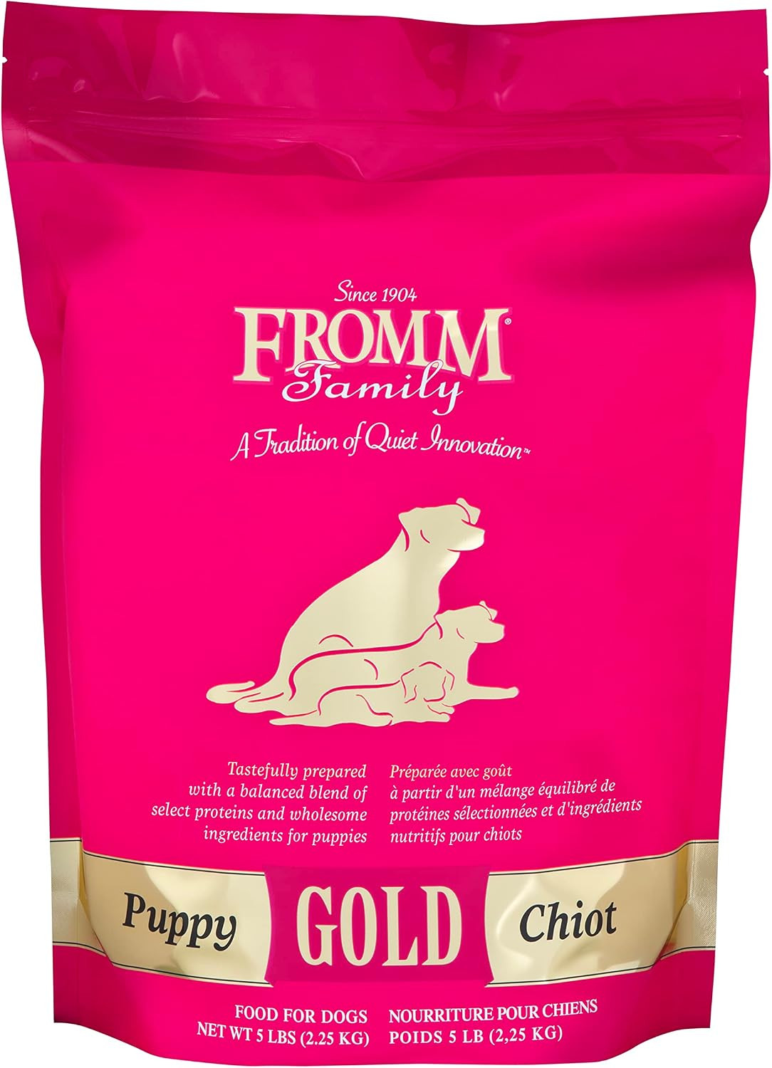 Fromm Puppy Gold Premium Dry Dog Food - Chicken Recipe - 5 lb | Amazon (US)