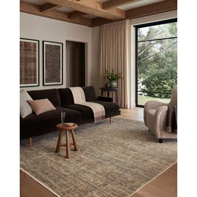Amber Lewis x Loloi Molly Tobacco / Sage Area Rug | Wayfair North America