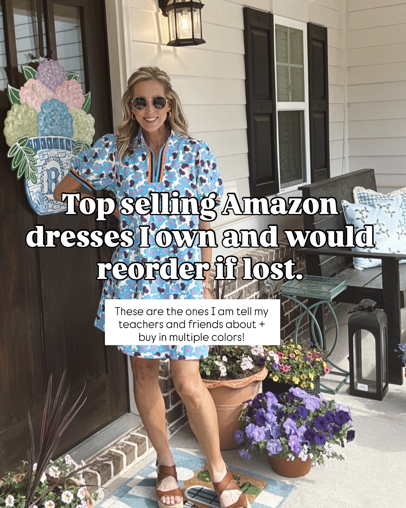 Top selling Amazon dresses I own + would reorder without thinking twice ... the ones I wear on repeat and tell my friends about!! Comment AMAZON for all links!


Amazon tops, Amazon fashion finds, Amazon best sellers, Amazon dresses for women, affordable fashion, everyday outfits, casual chic style, spring outfits, summer tops, workwear outfits, teacher outfits, classic style, elevated basics, feminine tops, ruffle sleeve dresses, floral blouses, striped tops, colorful tops, lightweight tops, breathable fabrics, den