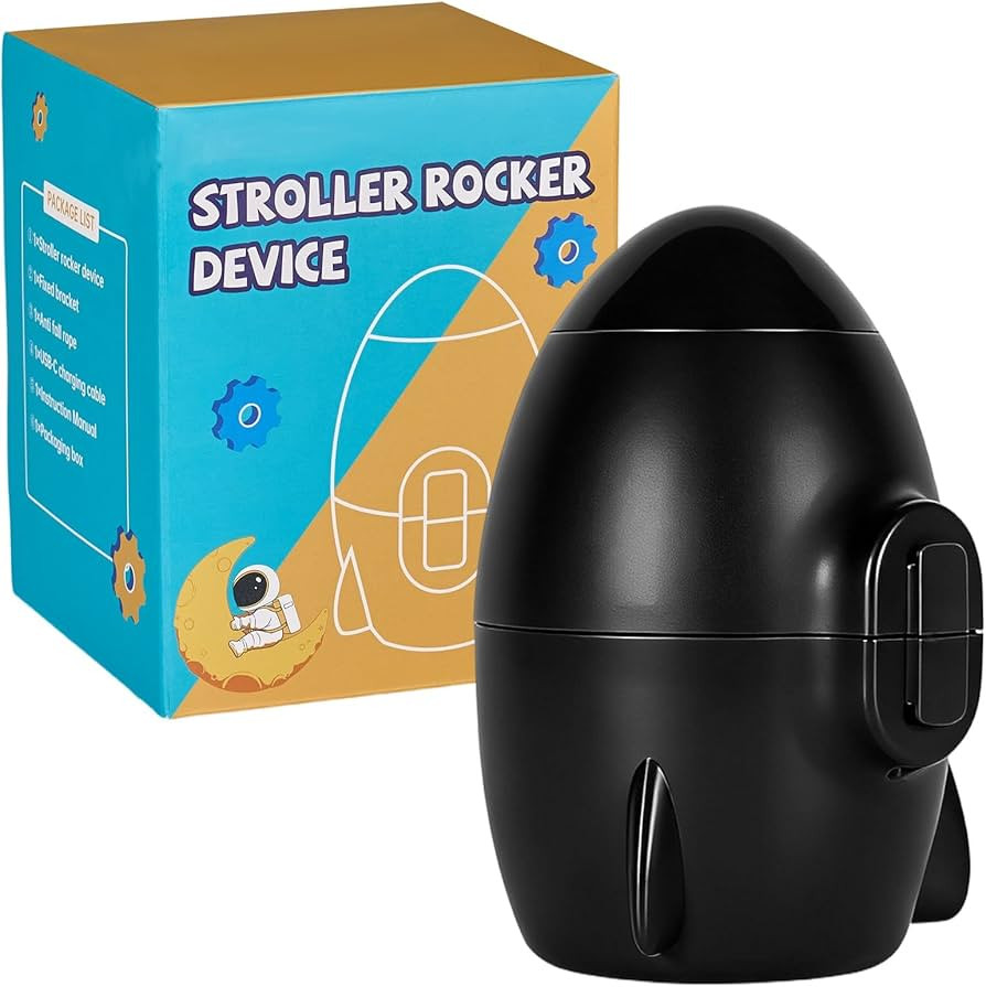 Portable Baby Stroller Rocker (Black) | Amazon (US)
