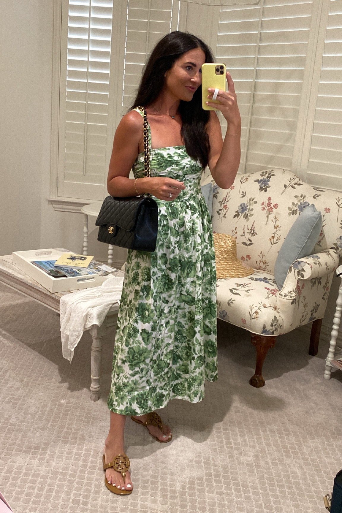 abercrombie wide strap midi dress shophillarycripps on LTK