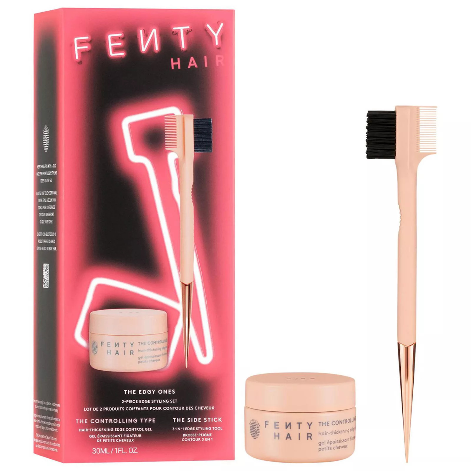 Fenty Hair The Edgy Ones 2-Piece Edge Styling Hair Gift Set, None | Kohl's
