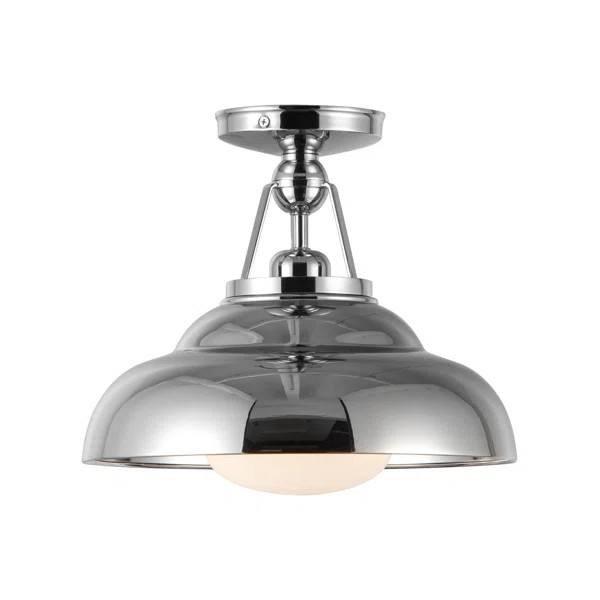 Palmetto Glass Semi Flush Mount | Wayfair North America
