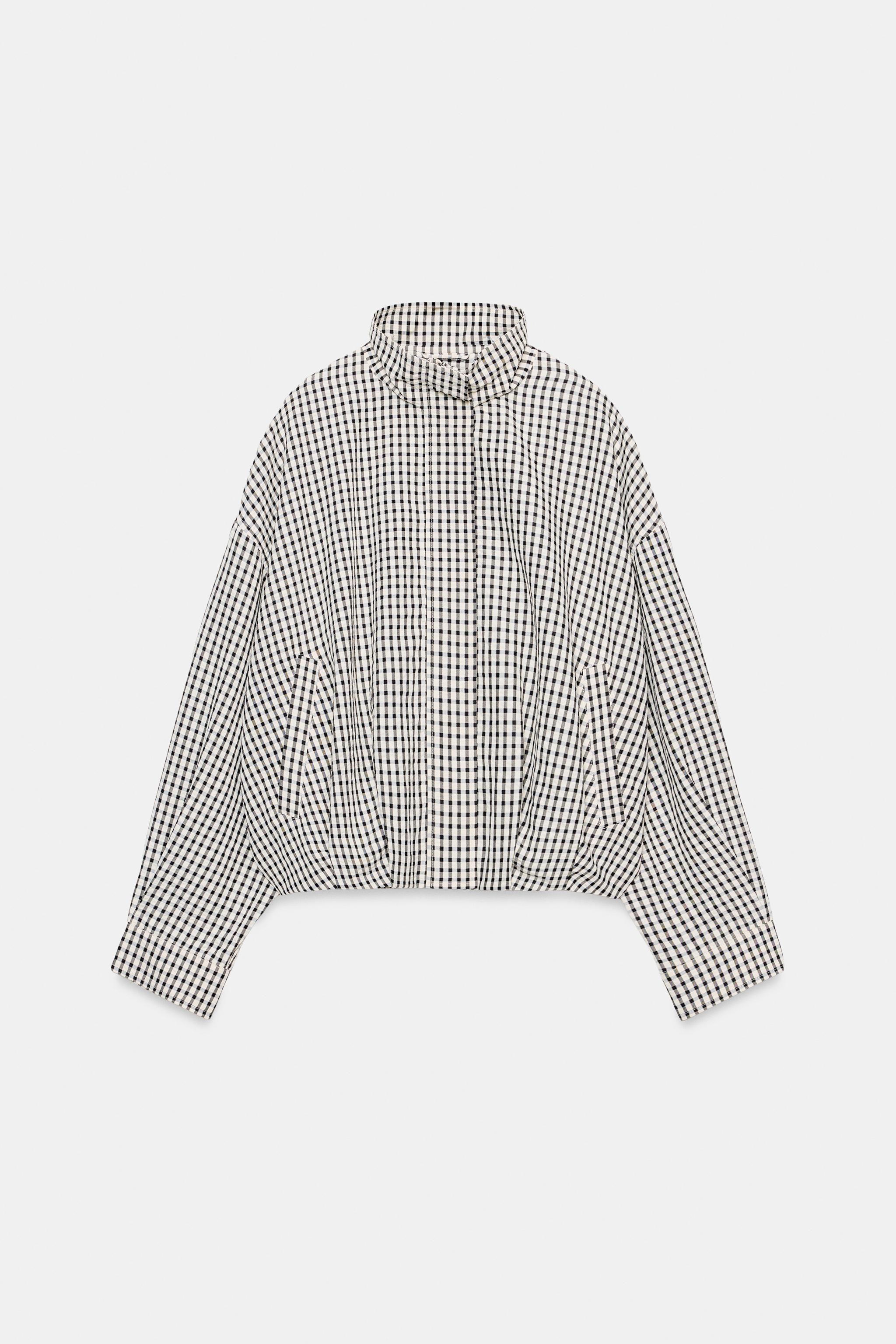 PLAID BOMBER JACKET | Zara US
