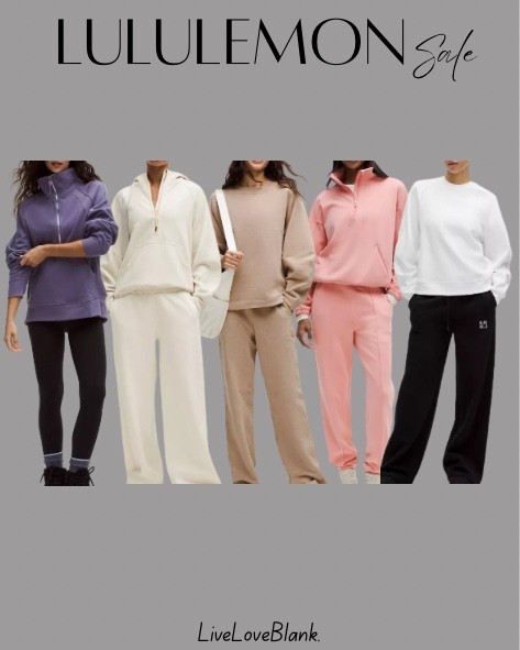 Lululemon sale
Sweatshirt sale 
Gifts for her 

#LTKSeasonal #LTKSaleAlert #LTKOver40