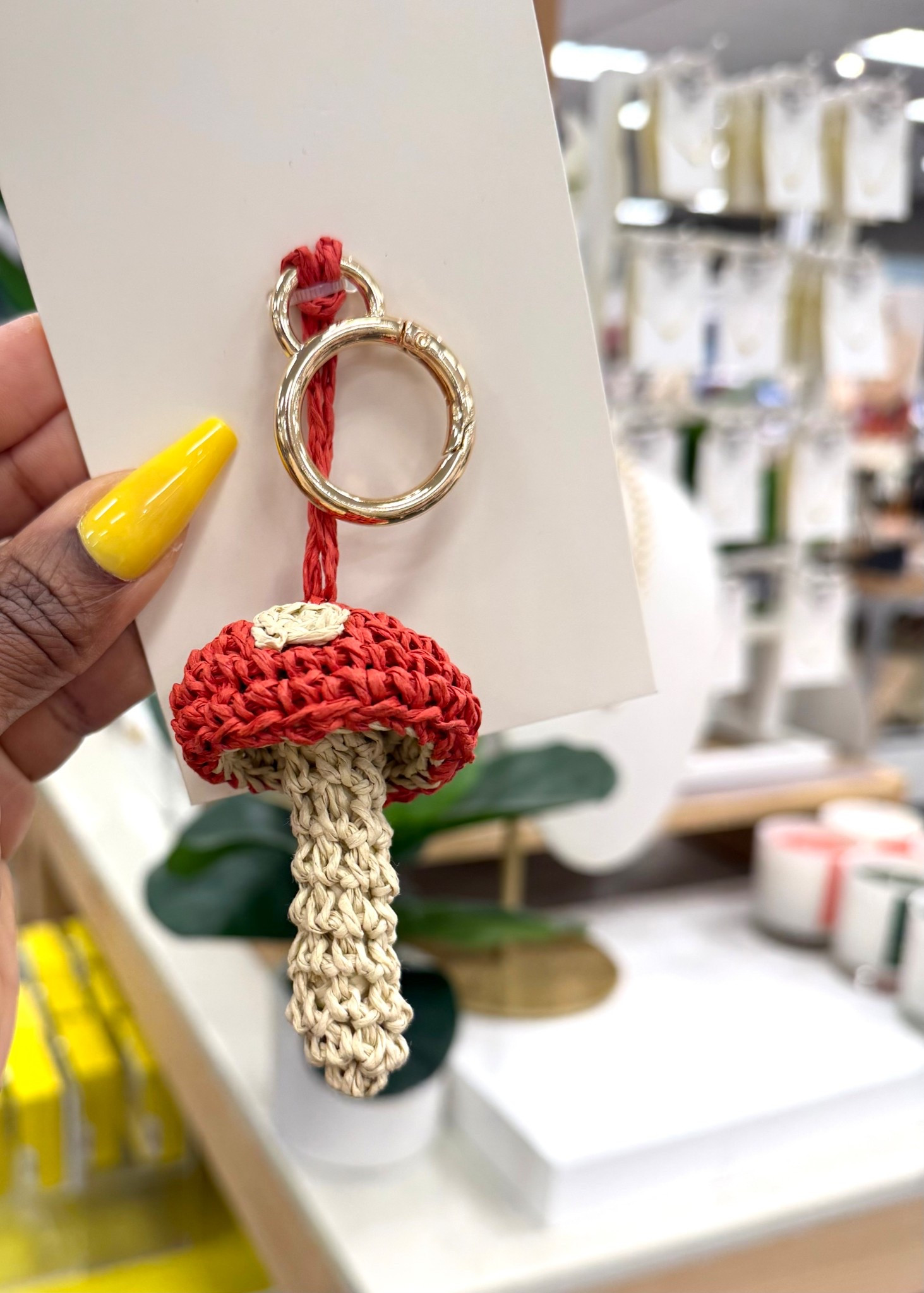 This mushroom bag charm is the cutest 🍄 

#LTKSeasonal