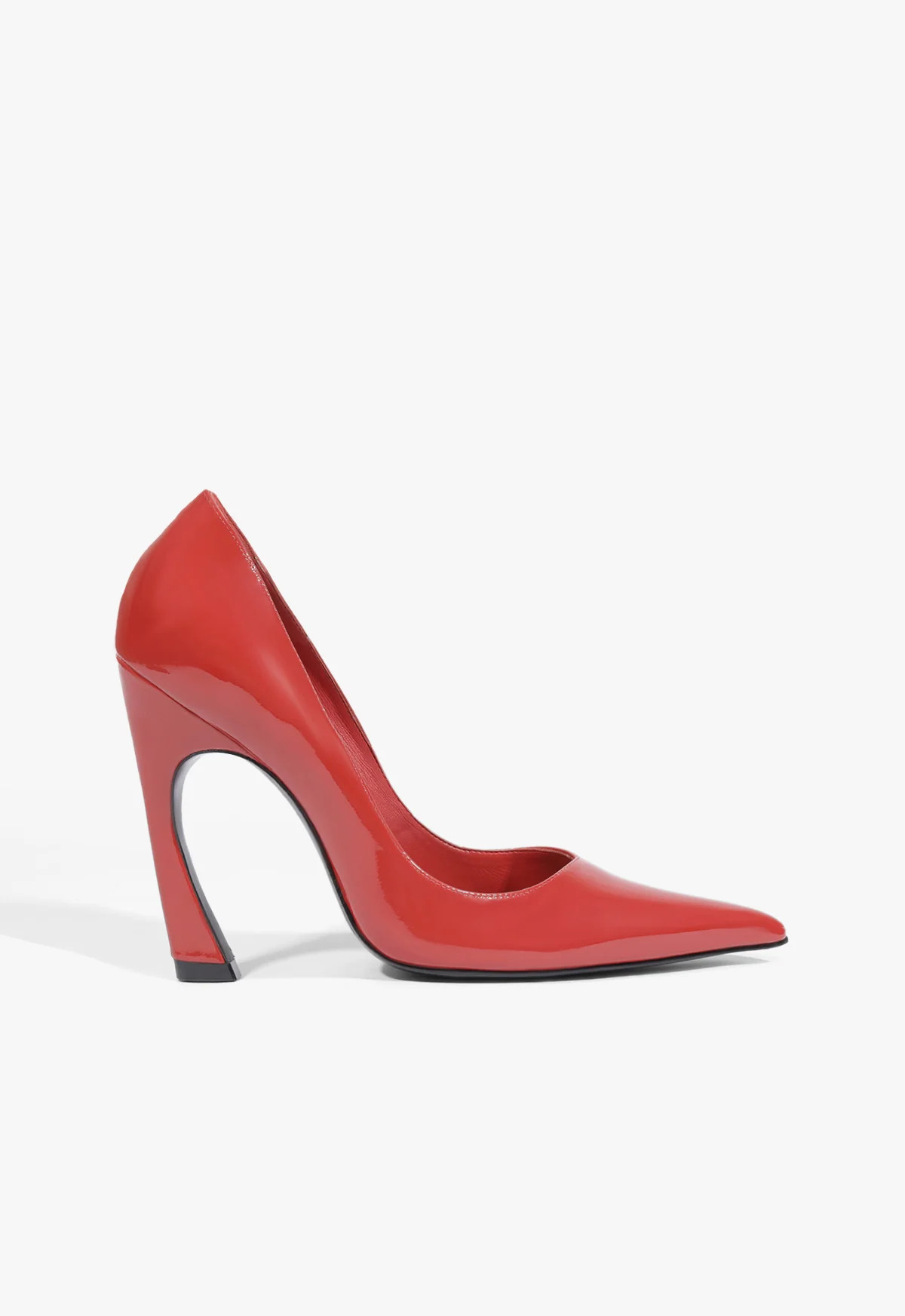 Lexi Red High Sculptural Pump | Schutz (US)