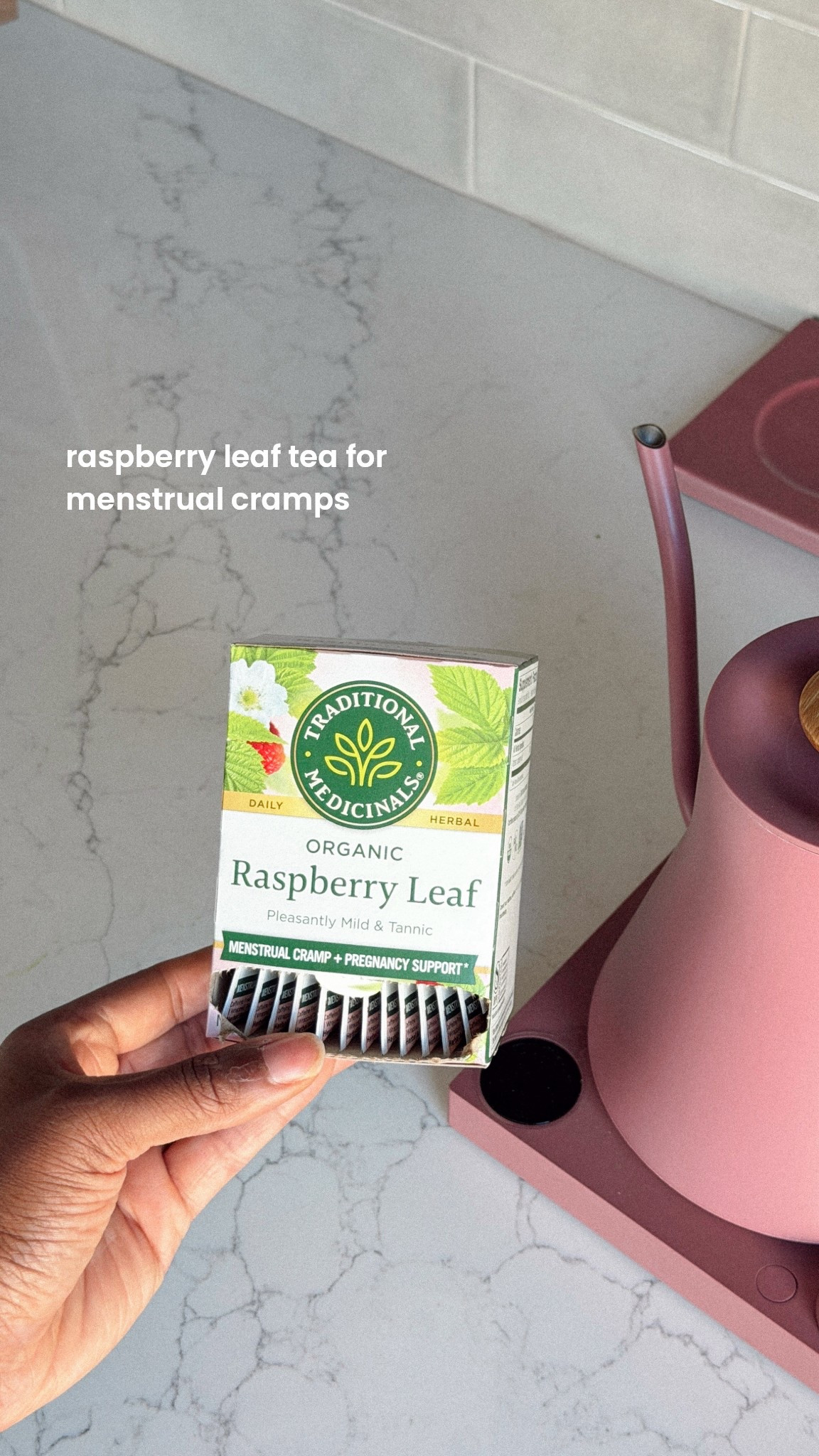 My liteal phase is in full swing and for the last few cycles i’ve been taking this raspberry leaf tea about a week/week and a half prior to menstruating to help alleviate the severe cramps that i get. 

it’s not a fix all, but this in addition to magnesium goes a long way. 🫶🏾


#LTKmorningroutine #LTKselfcare