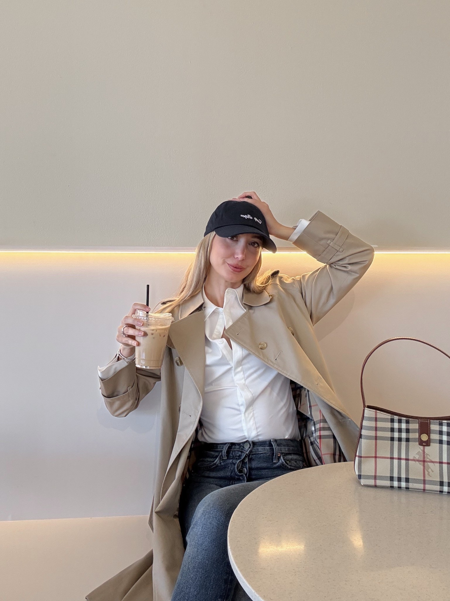 Rainy coffee shop outfit 

#LTKSeasonal #LTKmorningroutine #LTKdayinmylife