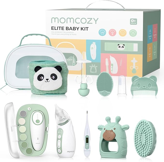 Momcozy Elite Baby Kit, Superior Baby Shower & Registry Essential Kit for Grooming & Health & Cle... | Amazon (US)