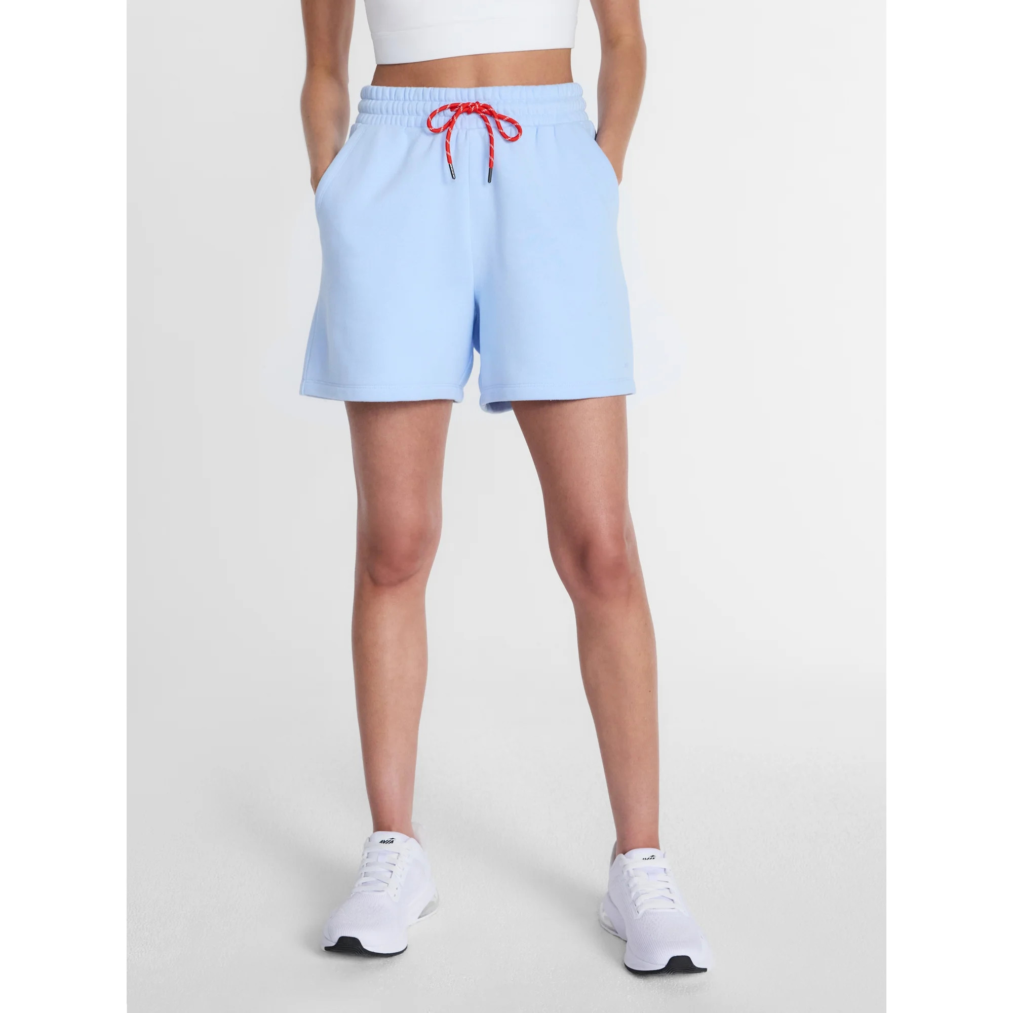 Athletic Works Women's and Women's Plus Fleece Shorts, 5'' Inseam, Size XS-4X | Walmart (US)
