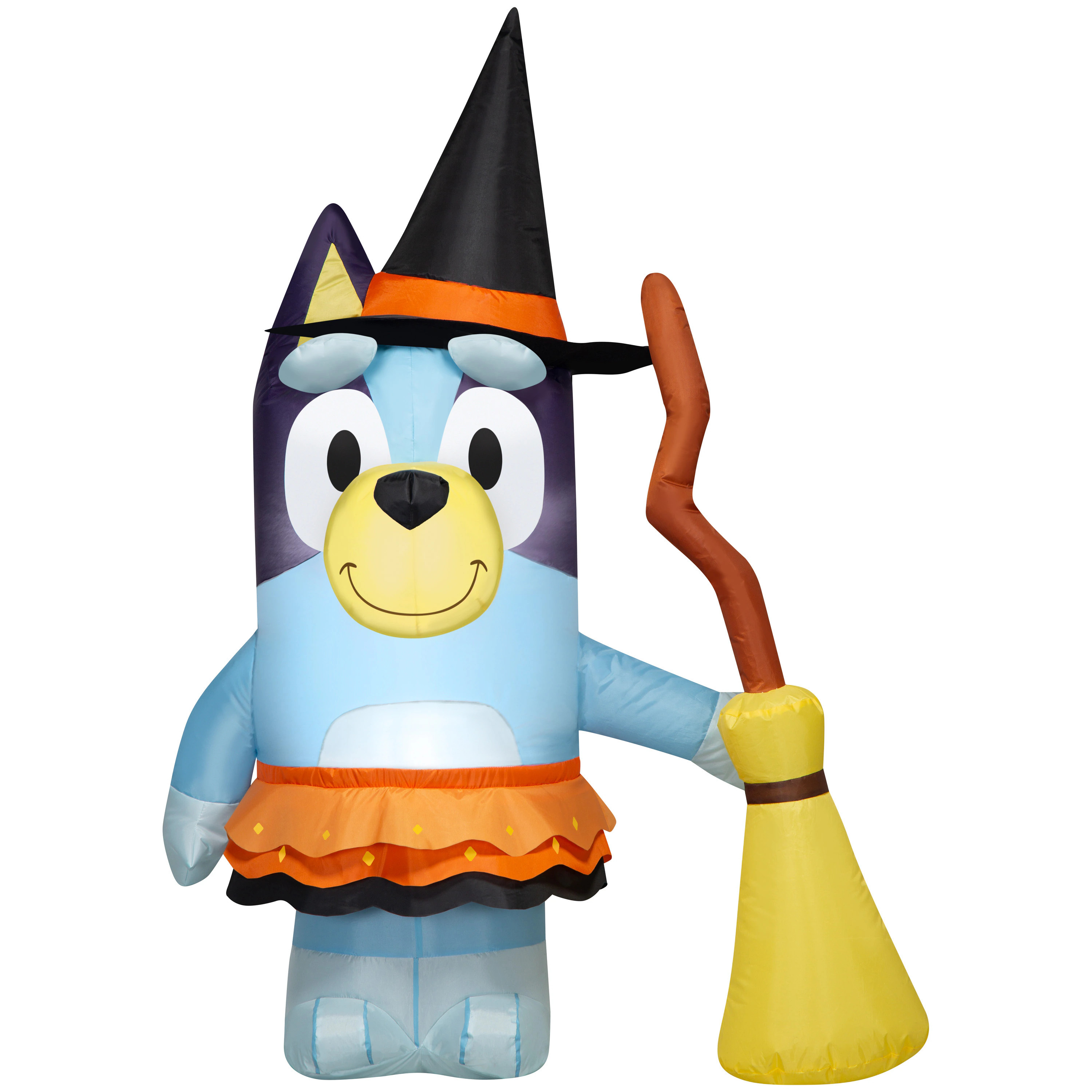 Bluey 3.5-ft Lighted Witch Inflatable | 553437 | Lowe's