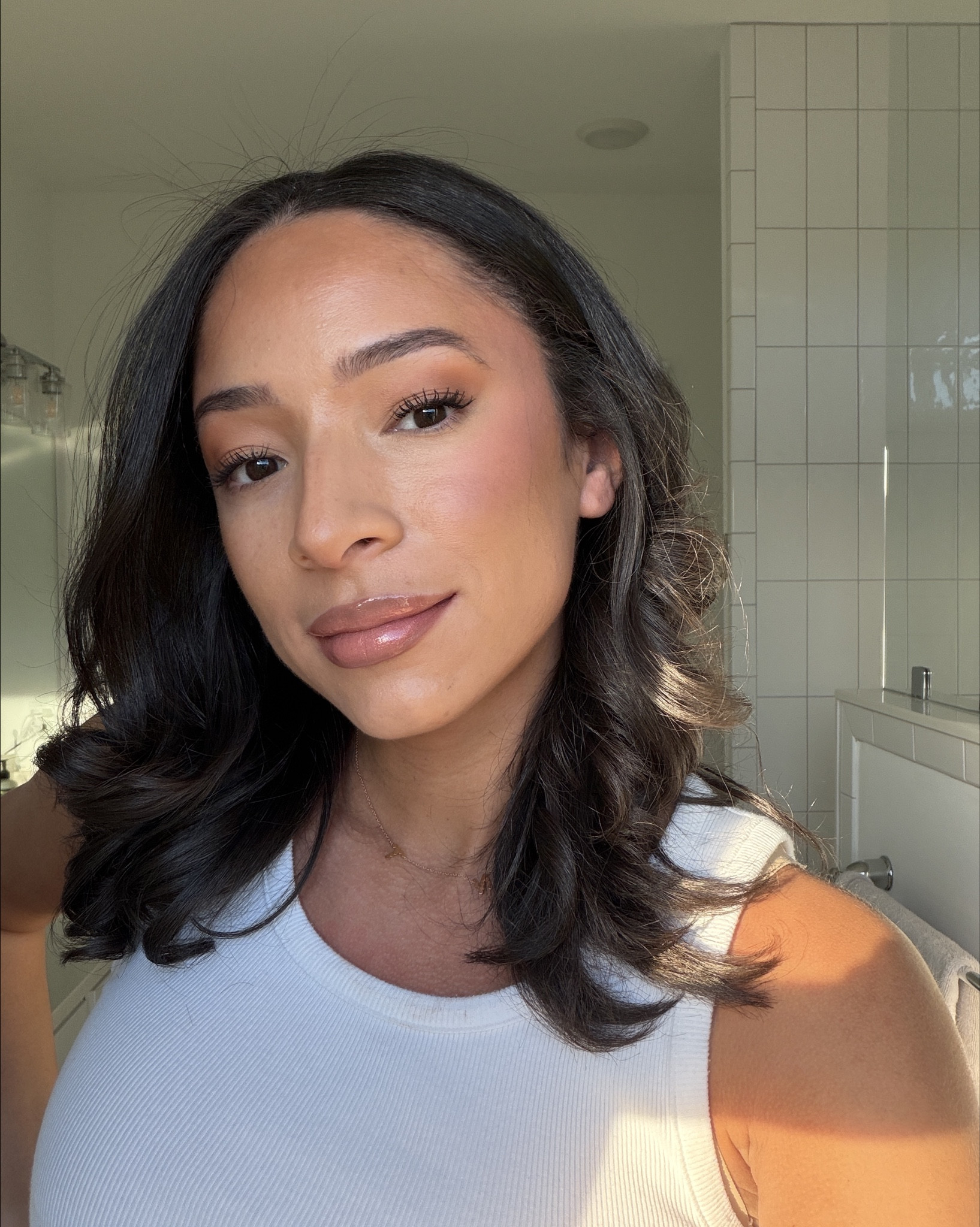 With concealer vs without - this product is magic! Makes your skin look lit from within and glowy without being greasy. 40% OFF right now! I wear shade 35N

#LTKBeauty #LTKSaleAlert