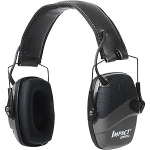 Howard Leight by Honeywell Impact Sport Sound Amplification Electronic Shooting Earmuff, Black | Amazon (US)