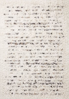 Amira AMI-03 Ivory Shag Area Rug | Rugs Direct