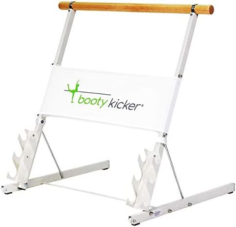 Booty Kicker – Home Fitness Exercise Barre, Folds Flat, Portable, Storable, Strong Angular Design fo | Amazon (US)