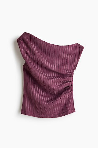 Textured One-Shoulder Top | H&M (US + CA)