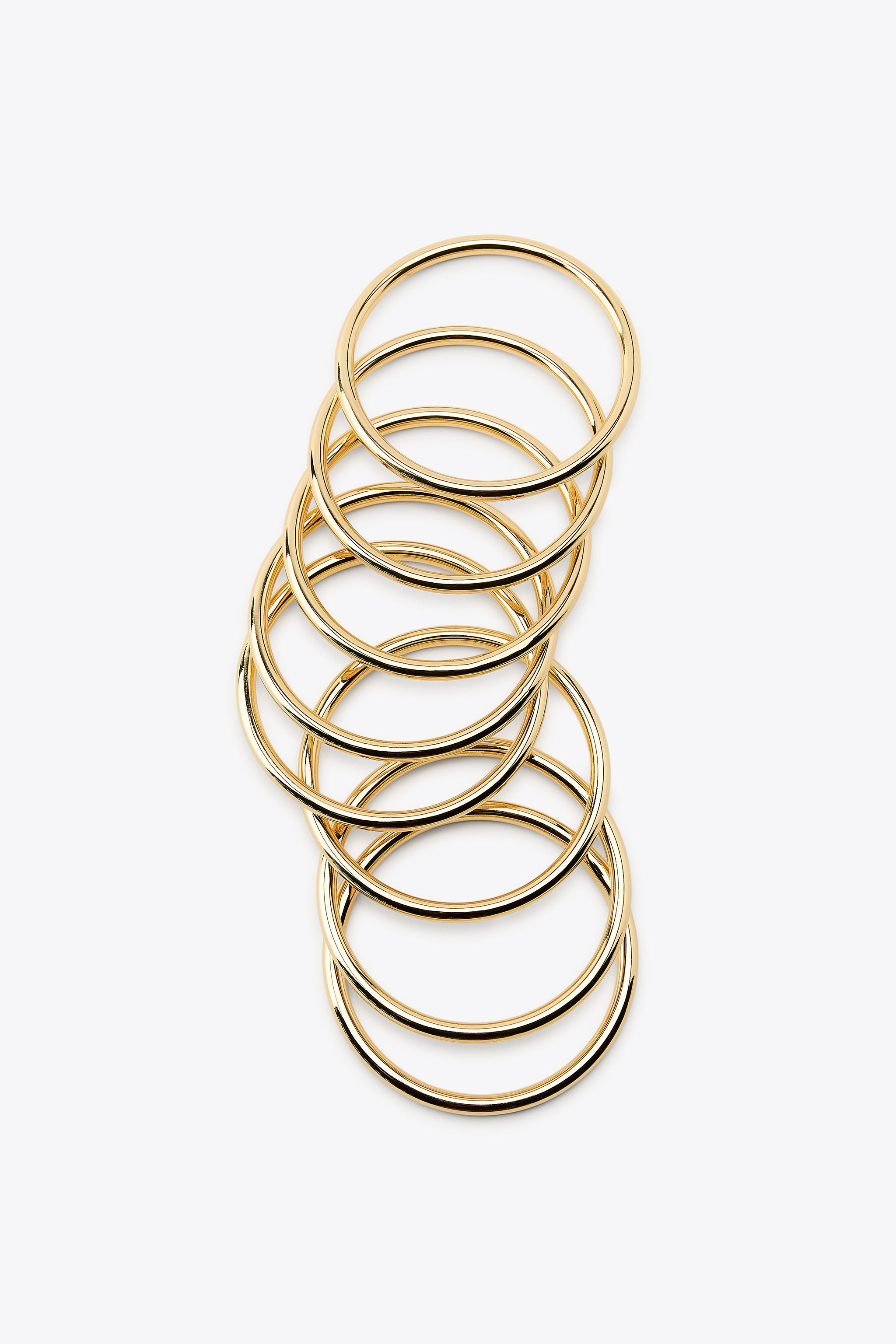 PACK OF METAL BRACELETS | Zara UK