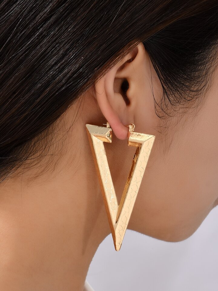 Triangle Hoop Earrings | SHEIN