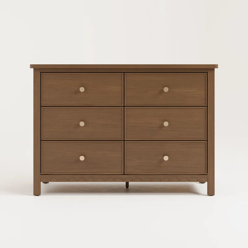 Sasha 6 Drawer Double Dresser | Wayfair North America