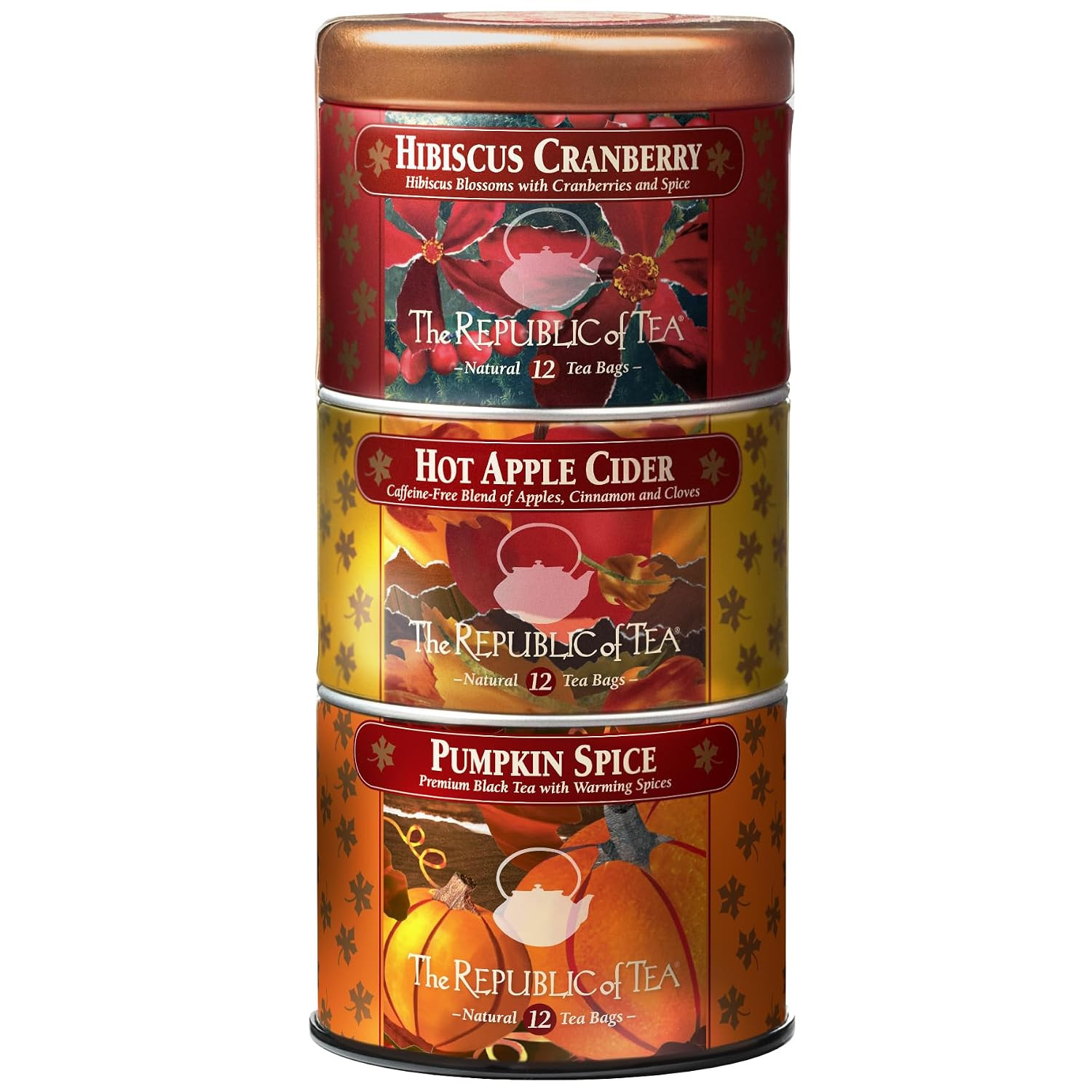 The Republic of Tea Harvest Stackable Tea Sampler, 36 Count | Amazon (US)