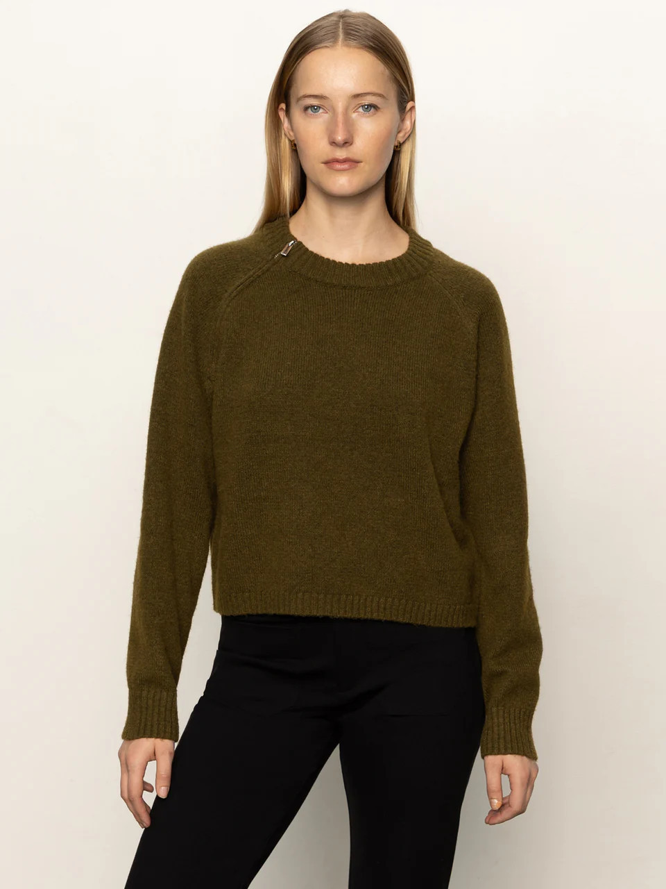 Zip It Sweater Dirty Martini | Sanctuary Clothing