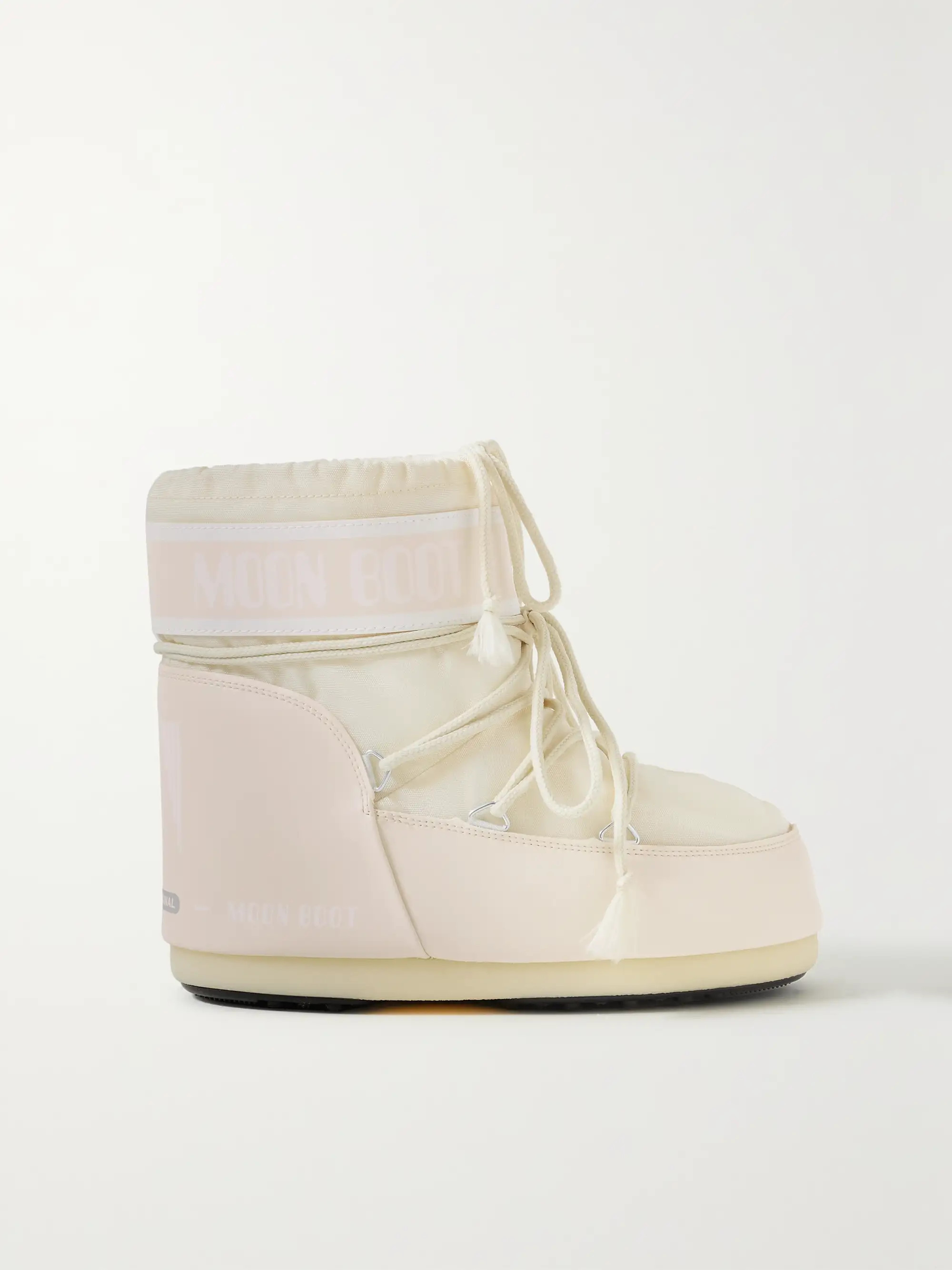 MOON BOOTIcon Low shell and faux leather snow boots | NET-A-PORTER (UK & EU)