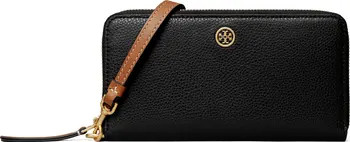 Tory Burch Robinson Pebble Leather Zip Around Continental Wallet | Nordstrom | Nordstrom