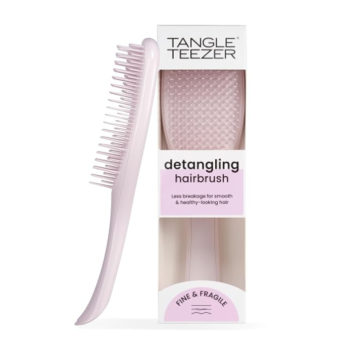 Tangle Teezer Fine Ultimate Detangler Brush for Fine Hair, Pink Frost | Amazon (US)