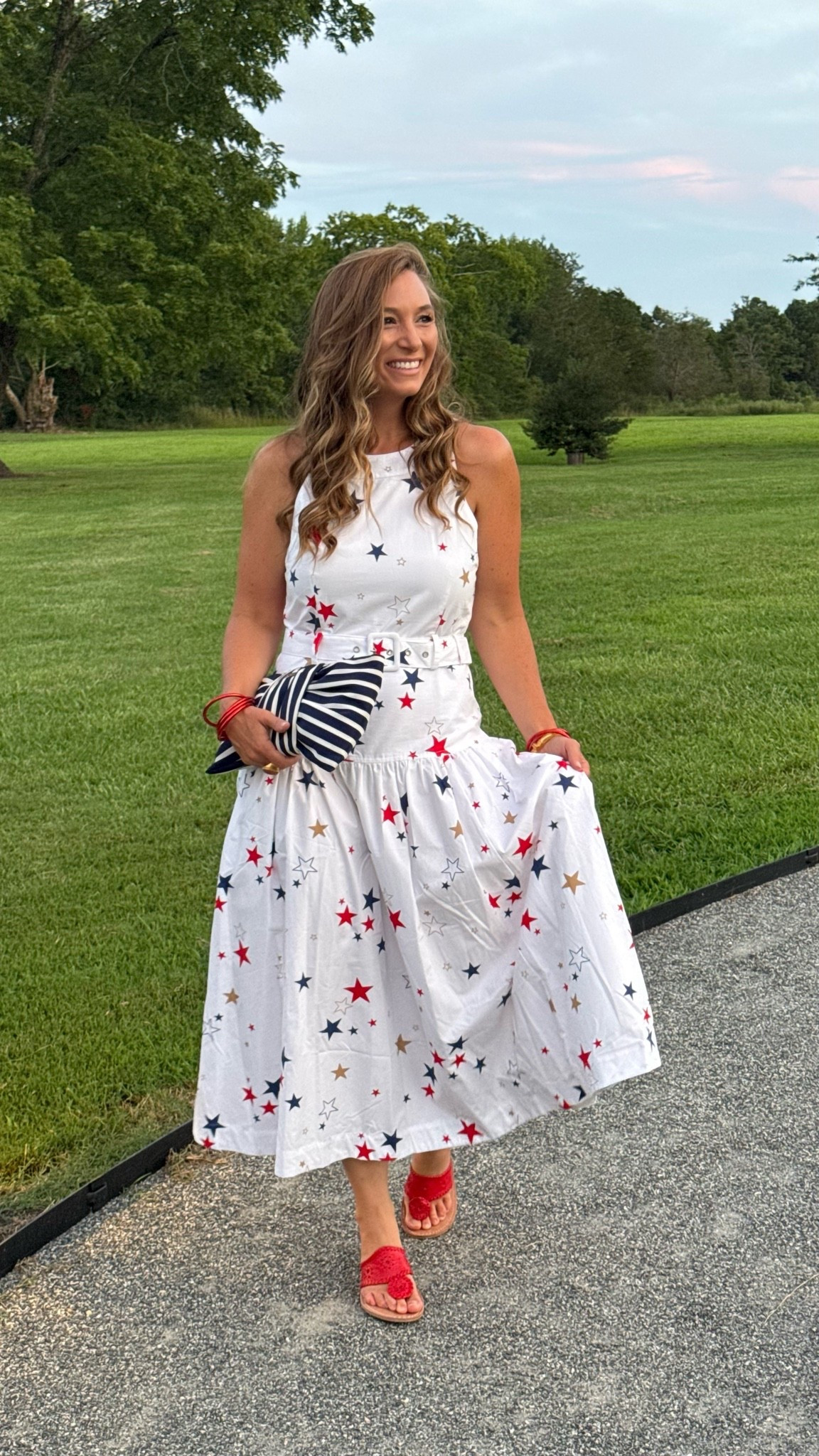 Stars and Stripes always! One of my favorites dresses of the summer … gonna be on repeat year after year!

#LTKootd #LTKSeasonal #LTKOver40