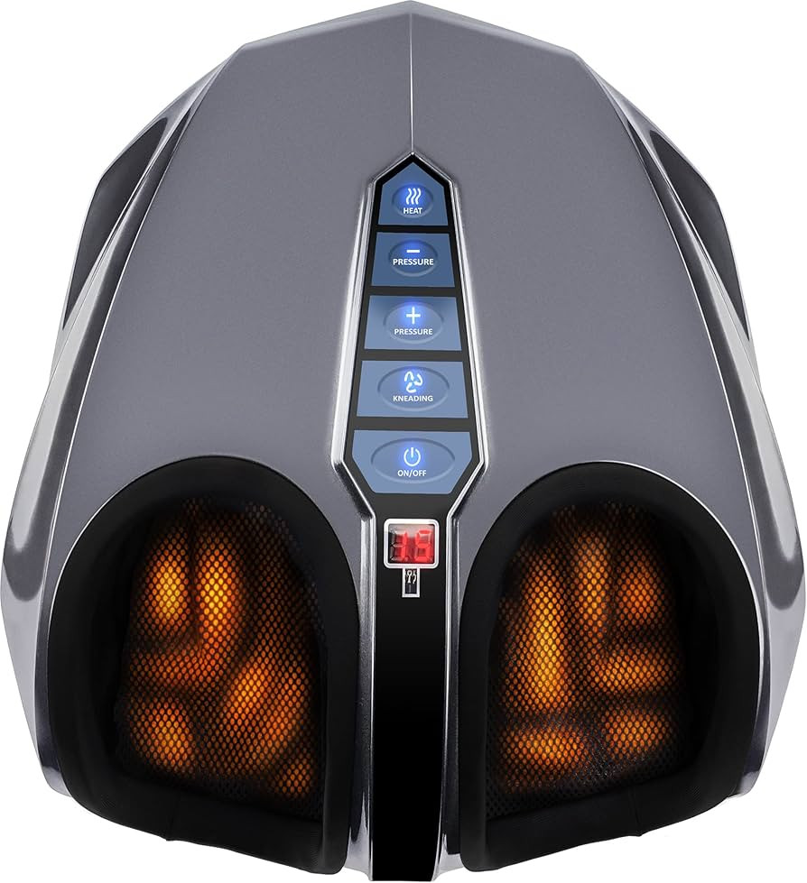 MIKO Foot Massager Machine with Deep-Kneading, Compression, Shiatsu, and Heat for Plantar Fasciit... | Amazon (US)