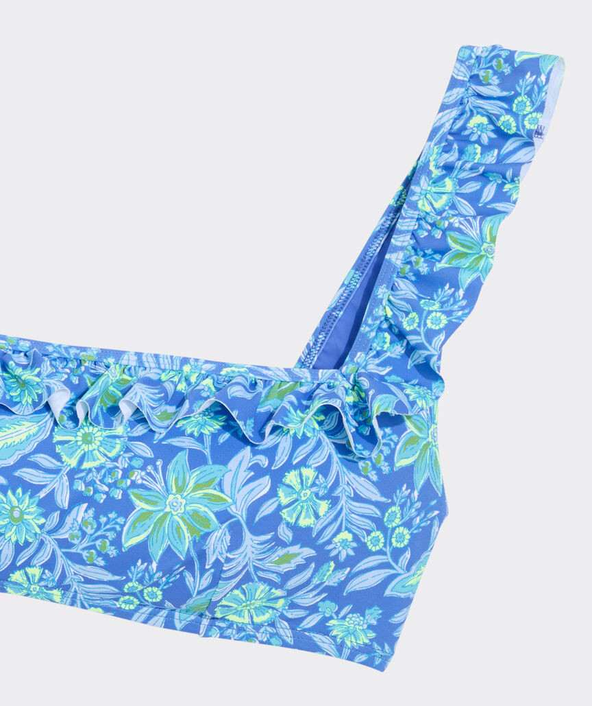 Westerly Ruffle Bikini Top | vineyard vines