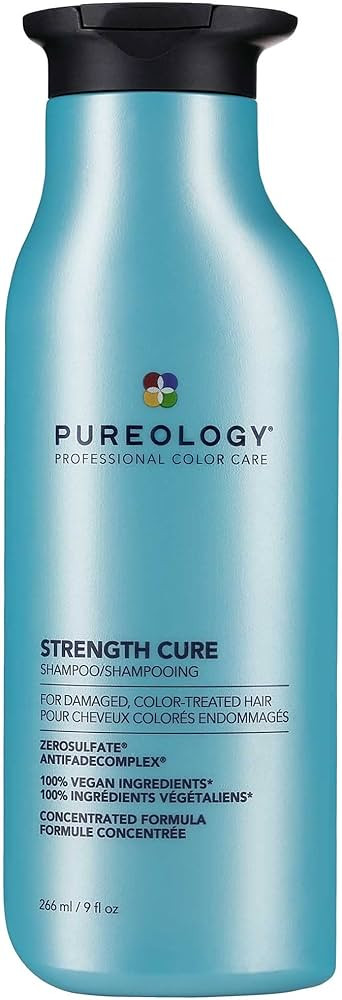Pureology Strength Cure Shampoo | For Damaged, Color-Treated Hair | Fortifies & Strengthens Hair ... | Amazon (US)