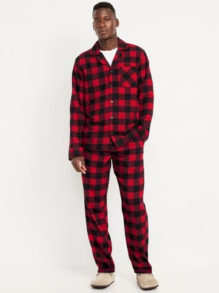 Flannel Pajama Set for Men | Old Navy (US)