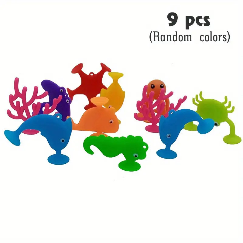 Suction Cup Toys For Toddlers, Bathtub Toys For Kids, Ocean Animal Large Size Suction Toys, Stres... | Temu Affiliate Program