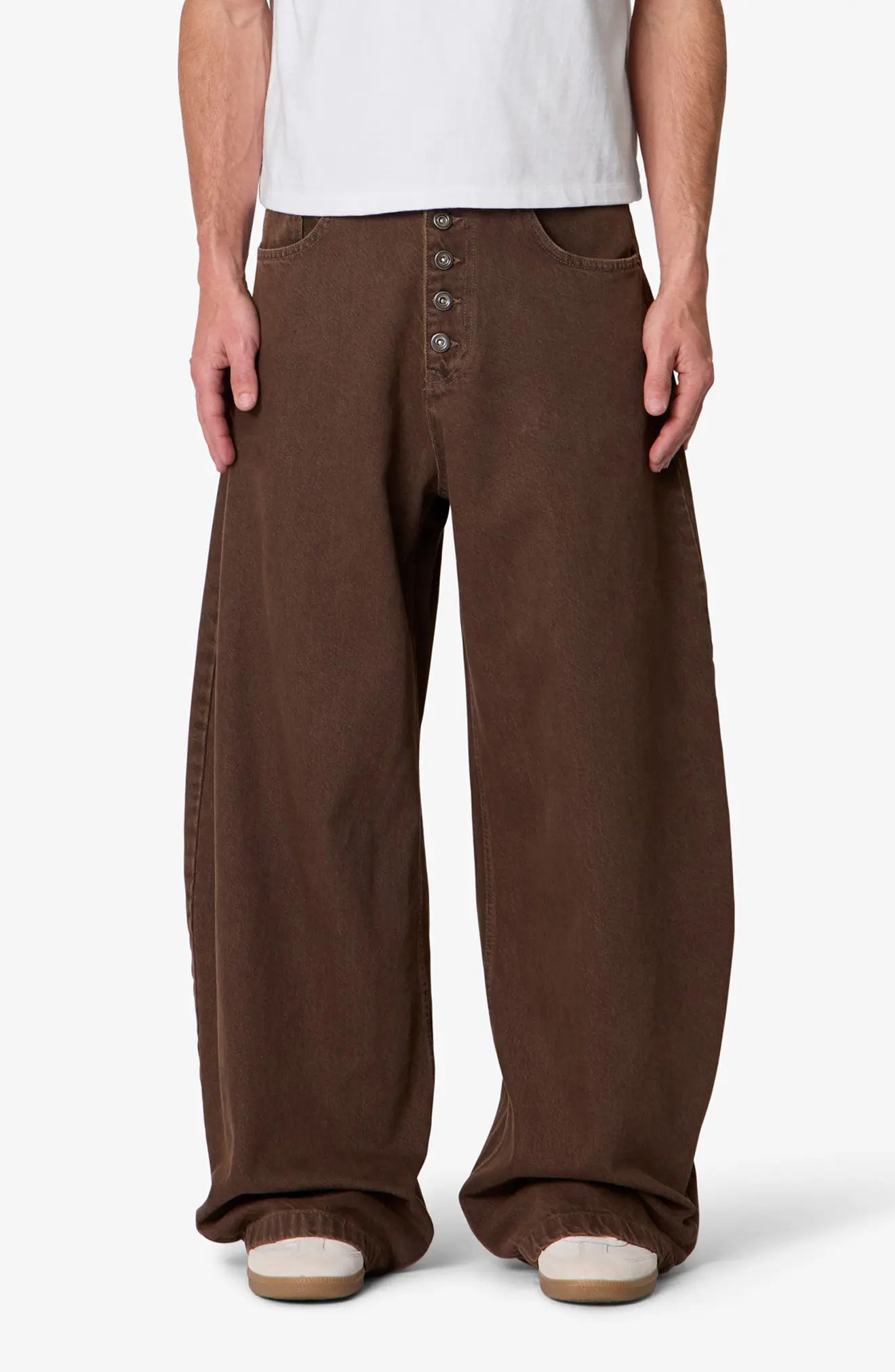 mnml Exposed Shank Relaxed Barrel Leg Jeans (Men) | Nordstrom | Nordstrom