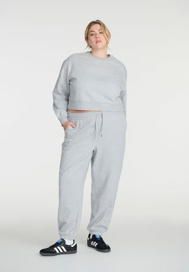 Knit Crew Neck Sweatshirt | Eloquii