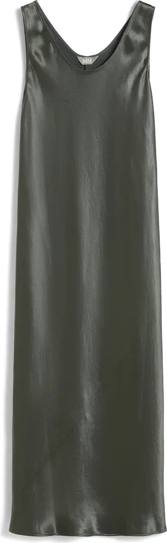 Talete Metallic Satin Slipdress | Nordstrom