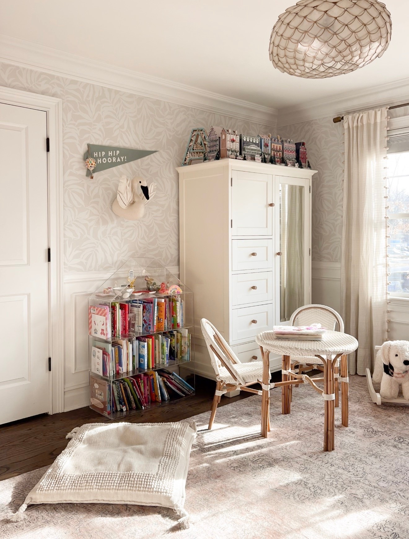 A peek around my little girl’s room! One of my favorite rooms in our home, it’s filled with lots of natural light and cute things 🩶 slinking everything I can!

#LTKKids #LTKHome #LTKmomlife