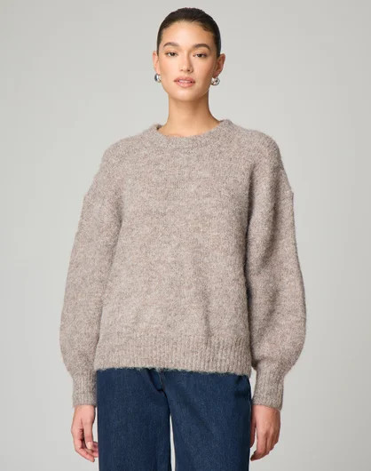 Oversized Wool Blend Knit Jumper | Glassons (Australia)