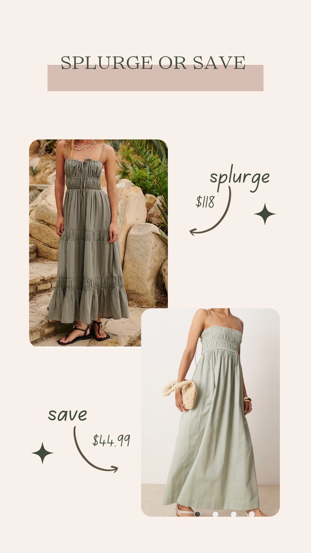Who doesn’t love a good dupe! Today splurge on free people or save at asos! 🤍 

#LTKFindsUnder50 #LTKStyleTip #LTKSeasonal