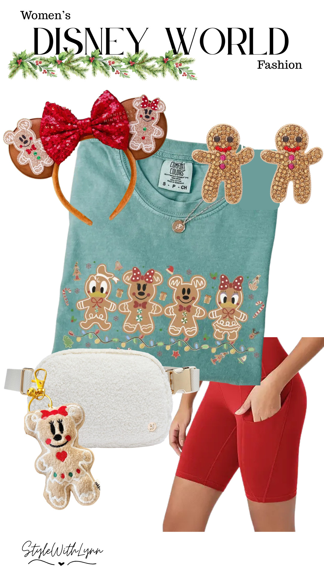 Sugar, spice, and everything nice, holiday style done Disney-style!  This fun gingerbread tee paired with cozy sherpa belt bag and festive Minnie ears is such a fun outfit for Christmas at the parks. Comfy enough for a day of strolling around, cute enough for all the holiday photos. Tap to shop all the pieces and start building your Christmas magic. ✨

Follow @stylewithlynn for more Disney holiday outfit inspo and Christmas outfit ideas!


Disney Christmas outfit women, gingerbread Disney tee, Disney holiday outfit idea, women’s Disney park style, Minnie ears Christmas, Disney World holiday outfit, Christmas Disney fashion, gingerbread outfit Disney World, festive Disney outfit women, holiday park outfit women, Disney Christmas tee women, Disney holiday street style, Christmas outfit inspo Disney, Disney World winter outfit women, theme park holiday outfit, gingerbread clothes Disney, cute Disney park outfit, Christmas belle Disney style, women’s holiday travel outfit, Disney World outfit inspo 

 #LTKHoliday #LTKSeasonal #LTKTravel
