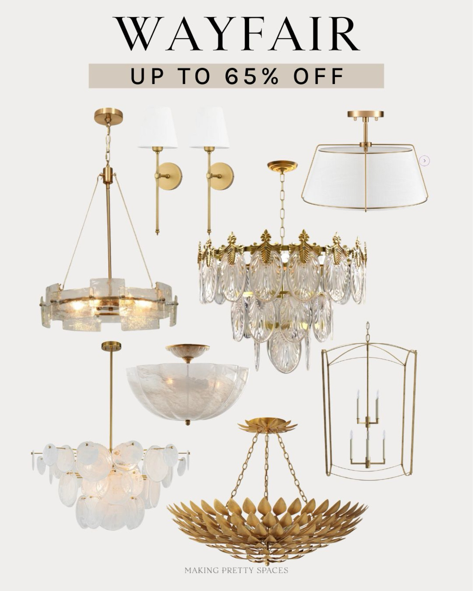 Don’t miss out on Wayfair’s Black Friday extended deals! Save up to 80% and get free shipping! Get up to 65% off lighting! I’ve rounded up a few of my favorite light fixtures from Wayfair! 
#ad @wayfair #WayfairPartner

#LTKSaleAlert #LTKHome #LTKStyleTip