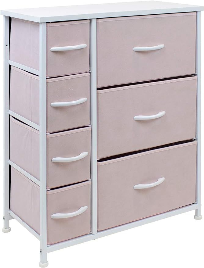 Amazon.com: Sorbus Dresser with 7 Drawers - Furniture Storage Chest for Kid’s, Teens, Bedroom, ... | Amazon (US)
